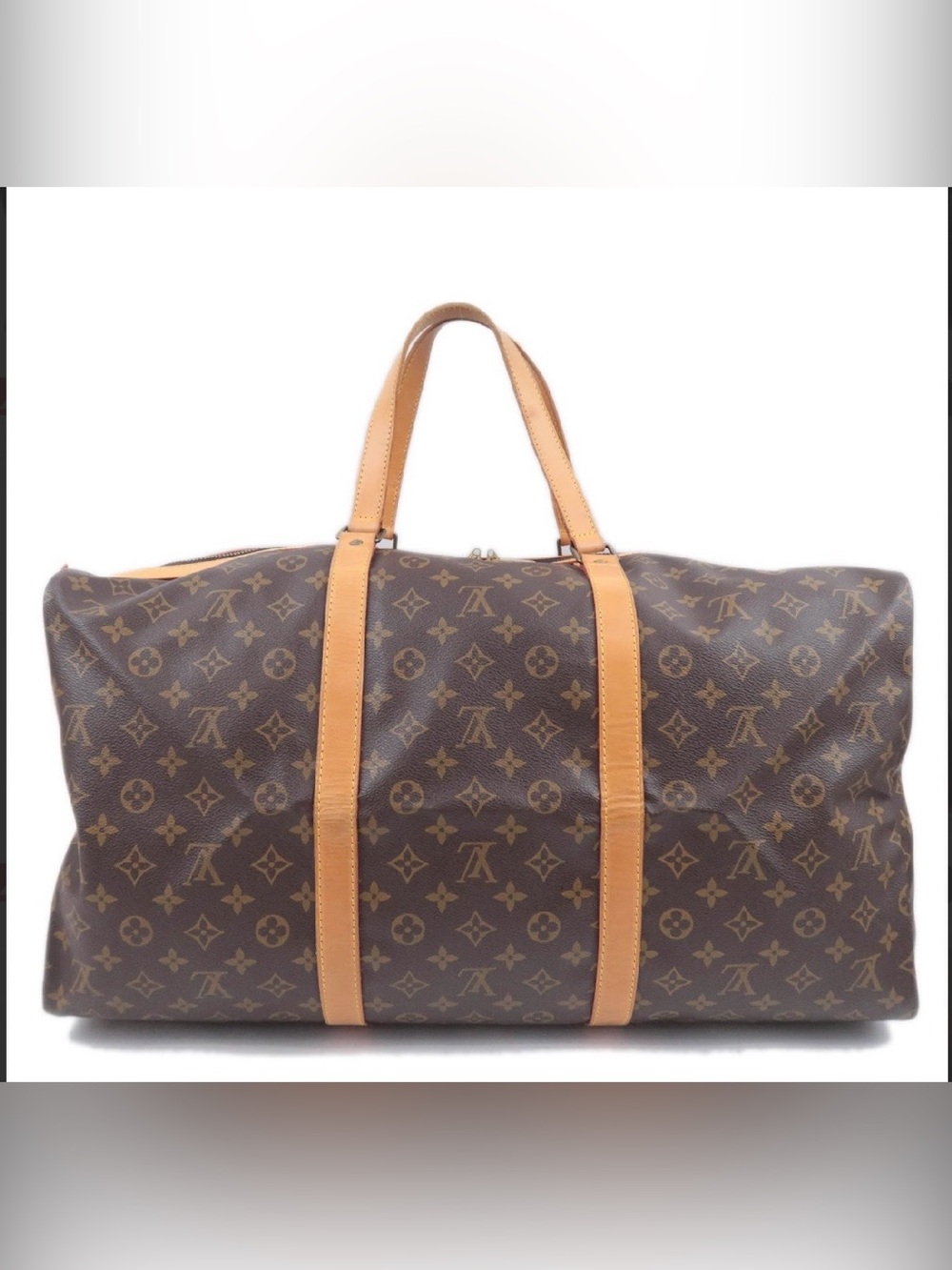 Authentic Louis Vuitton Shopping sac souple 55 monogram travel unisex - Picture 2 of 16